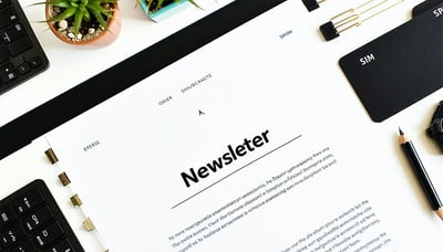 Newsletter Signup Illustration Newsletter Signup Illustration